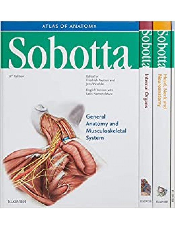 Sobotta Atlas of Anatomy Package (16th Edition)