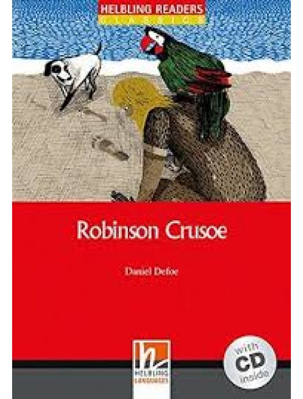 Level 2 (A1/A2) Robinson Crusoe - Book and Audio CD