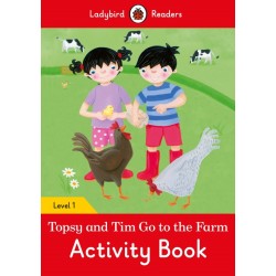 Topsy and Tim: Go to the Farm Activity Book - Ladybird Readers Level 1