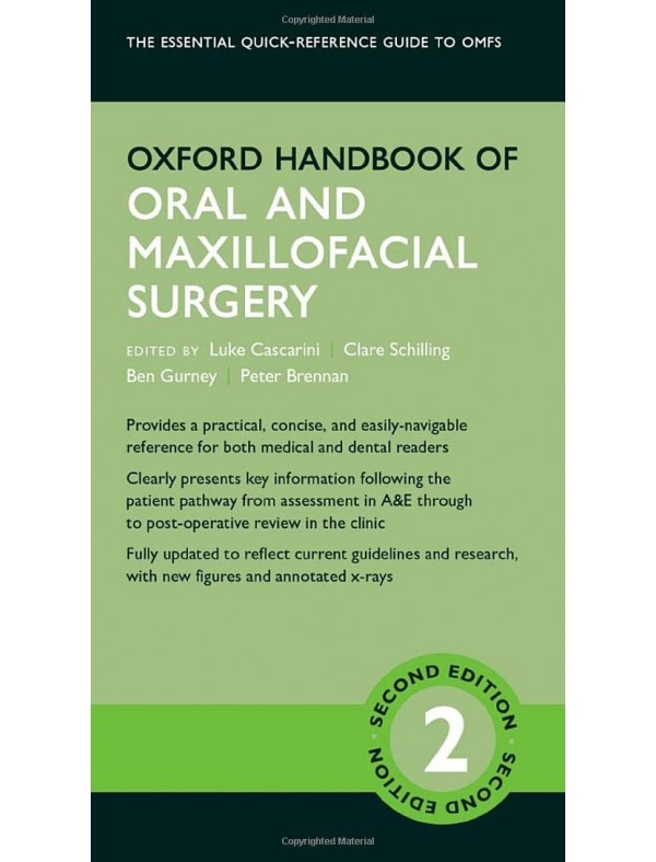 Oxford Handbook of Oral and Maxillofacial Surgery (2th Edition)
