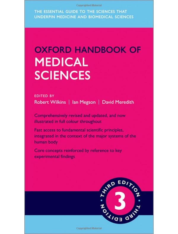 Oxford Handbook of Medical Sciences (Oxford Medical Handbooks) 3rd Edition