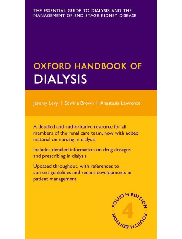 Oxford Handbook of Dialysis (Oxford Medical Handbooks) 4th Edition