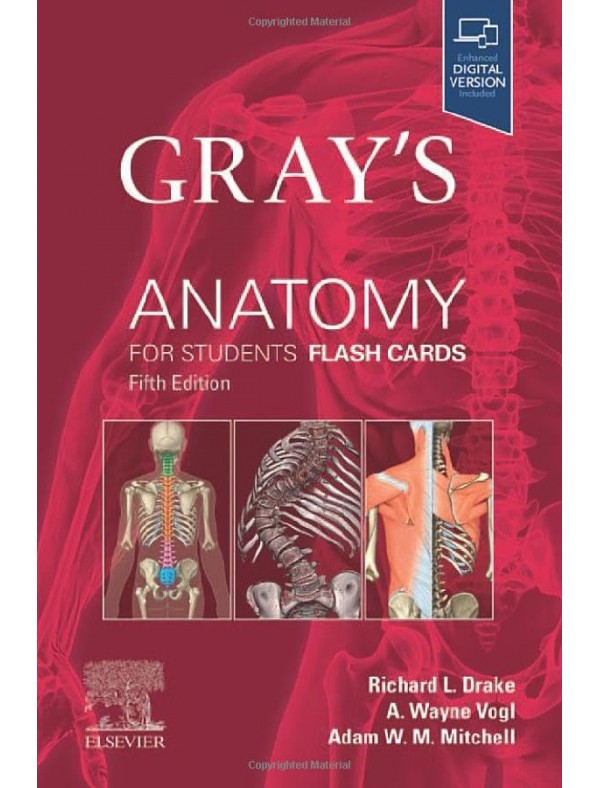 Gray's Anatomy for Students Flash Cards, 2023