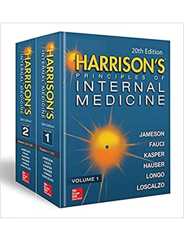 Harrison's Principles Of Internal Medicine Vol.1 + Vol.2 (20th Edition)