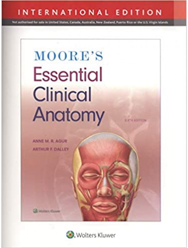 Moore's Essential Clinical Anatomy (6th International Edition)
