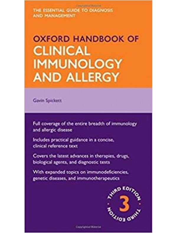 Oxford Handbook of Clinical Immunology and Allergy (3rd Edition)