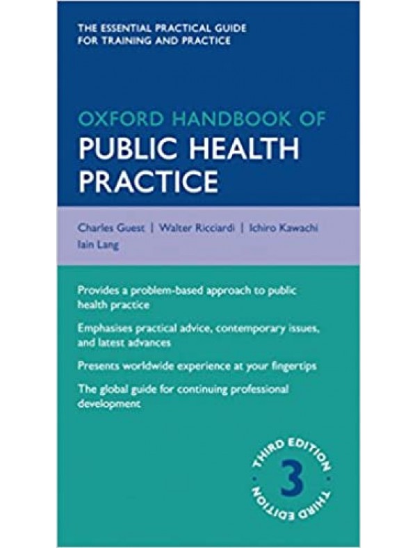 Oxford Handbook of Public Health Practice (3rd Edition)