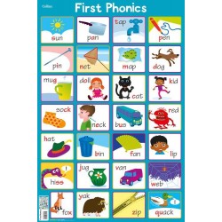 Collins Children’s Poster - First Phonics