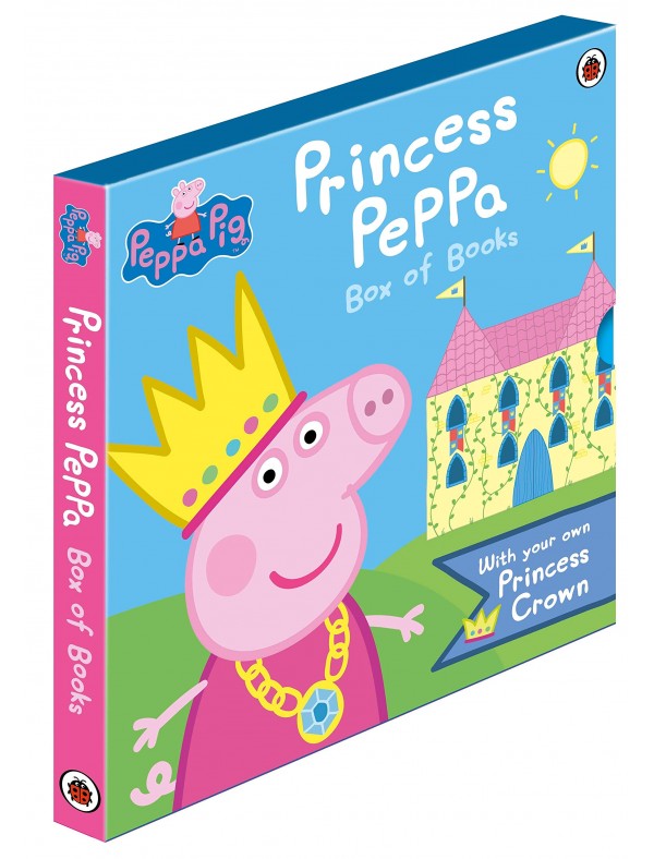 Peppa Pig - Princess Peppa x2 HB Slipcase with crown