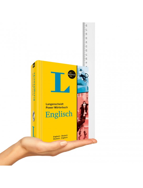 Langenscheidt Power Wörterbuch Englisch - Buch und App: Englisch-Deutsch/Deutsch-Englisch