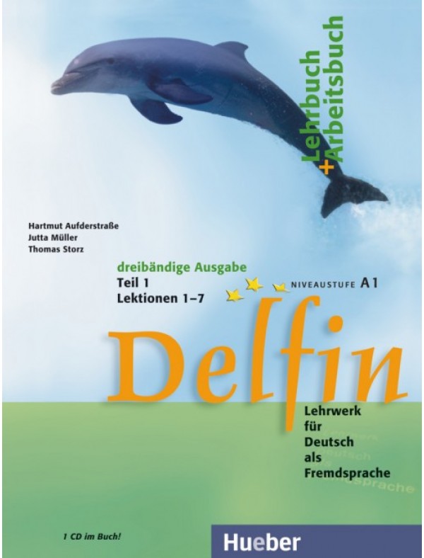 Delfin Lehrbuch + Arbeitsbuch Teil 1 mit integrierter Audio-CD – Lektionen 1–7