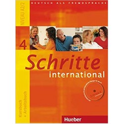 Schritte International 4 Kursbuch + Arbeitsbuch mit Audio-CD zum Arbeitsbuch