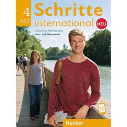 Schritte International NEU 4(A2.2) Kursbuch + Arbeitsbuch+CD zum Arbeitsbuch