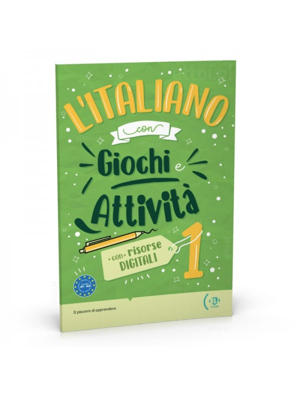 L’italiano con…giochi e attivita DIGITALI +  activity book  + digital book - Volume 1