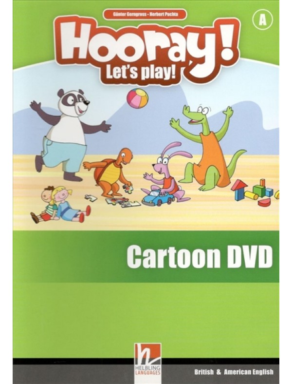 Hooray Let's Play A cartoon DVD