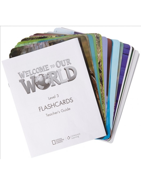 Welcome to Our World 3 Flashcards Set