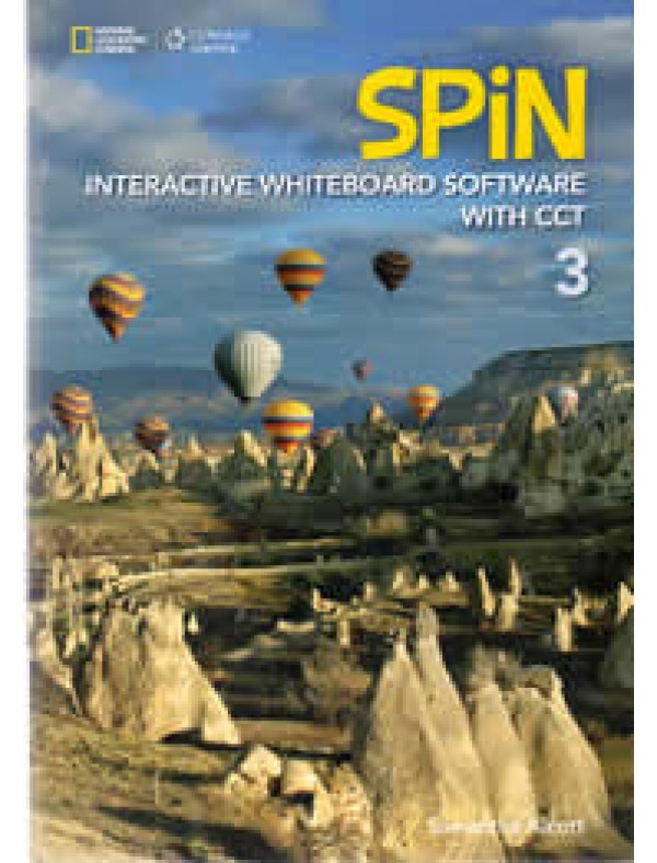 SPiN 3 Interactive Whiteboard Software CD-ROM with CCT