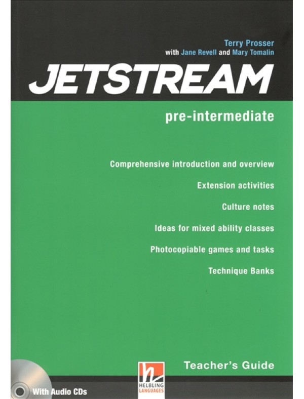 JETSTREAM  Pre-Intermediate Teacher's Guide + CD's