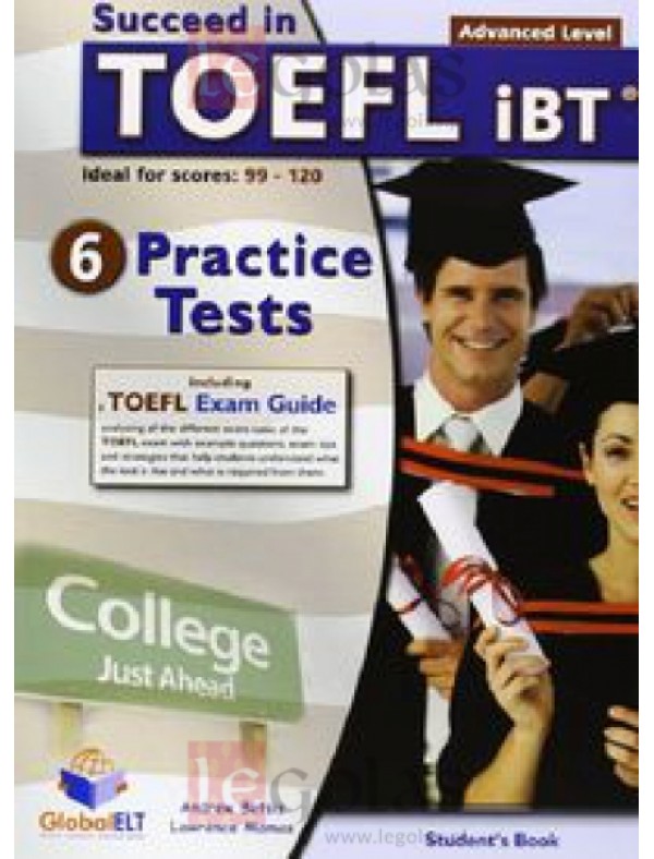 Succed in TOEFL IBT - 6 Practice Test - Self-Study Edition with Mp3 Audio