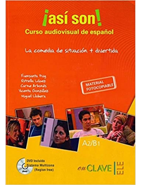 ?Asi son! Curso audiovisual + DVD (A2-B1)