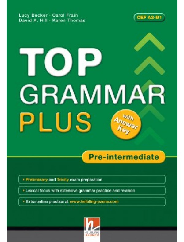 Top Grammar Plus Pre-Intermediate with Answer Keys