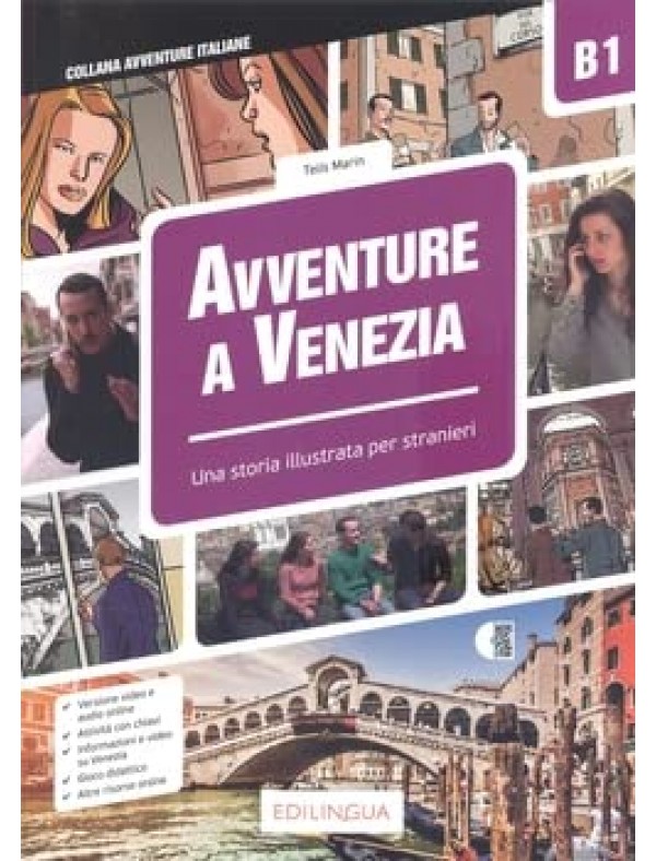 Avventure A Venezia B1 Una Storia Illustrata per stranieri